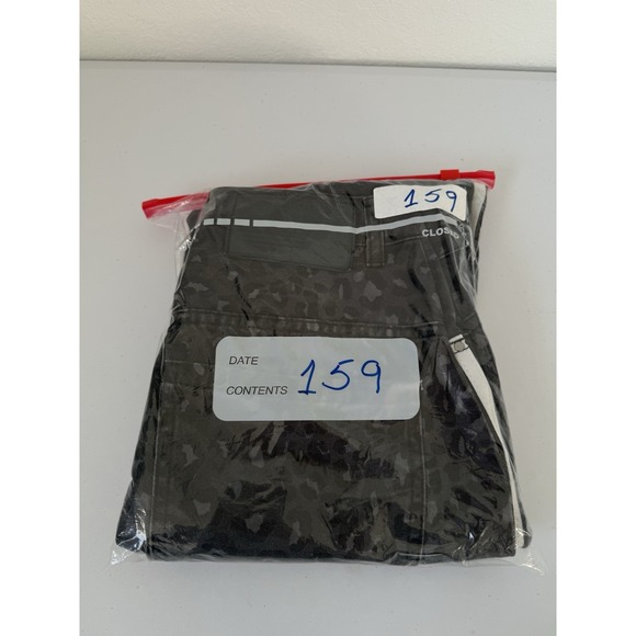 Adidas Leopard Animal Print Wide Leg Pants Denim Jeans KA2679 Women Size 27 RARE - Picture 12 of 12